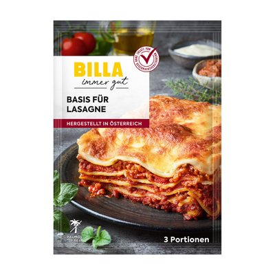 Bild von BILLA Basis für Lasagne