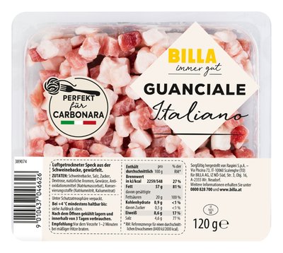 Bild von BILLA Guanciale