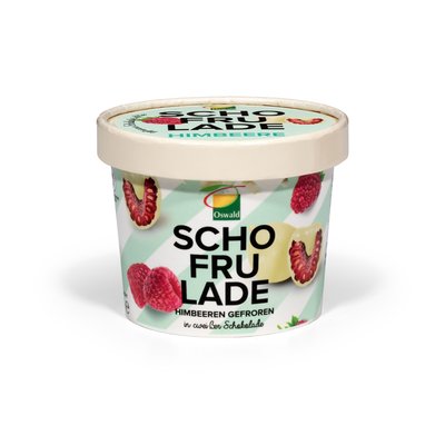 Bild von Oswald Schofrulade Himbeere weiße Schokolade