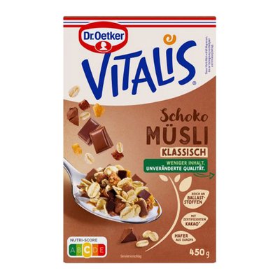 Bild von Dr. Oetker Vitalis Müsli Schokoklassisch