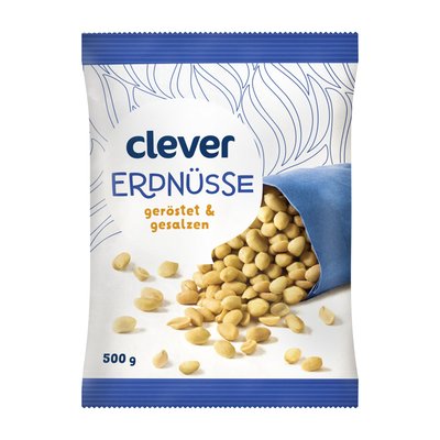 Bild von Clever Erdnüsse geröstet & gesalzen