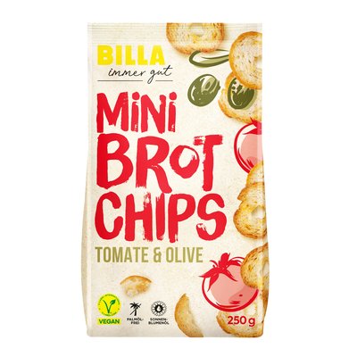 Bild von BILLA Brotchips Tomate & Olive