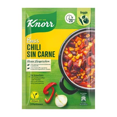 Bild von Knorr Basis Chili sin Carne