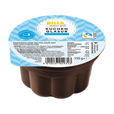 Bild von BILLA Vollmilchglasur