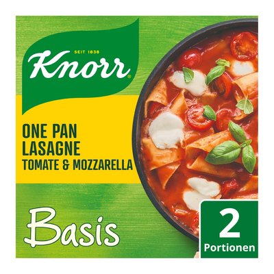 Bild von Knorr Basis One Pan Lasagne Tomate-Mozzarella