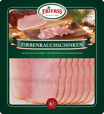 Bild von Frierss Zirbenrauchschinken geschnitten