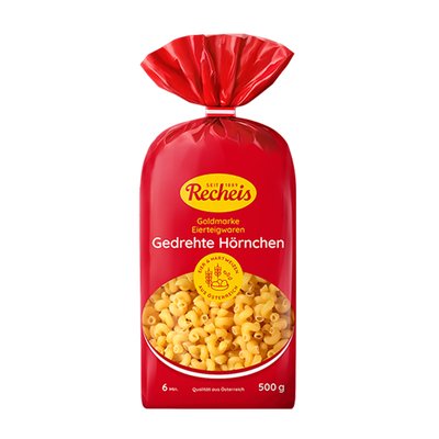 Bild von Recheis Goldmarke Hörnchen gedreht