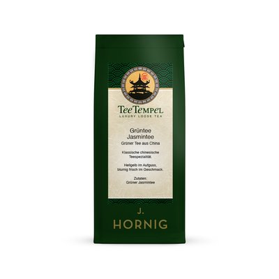 Bild von J. Hornig Grüntee Jasmin Mit Blüten