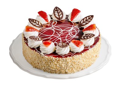 Bild von Erdbeer-Vanille Torte