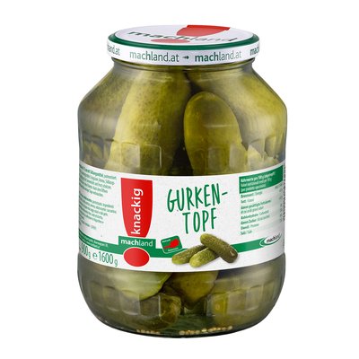 Bild von Machland Delikatess-Gurken Gurkentopf