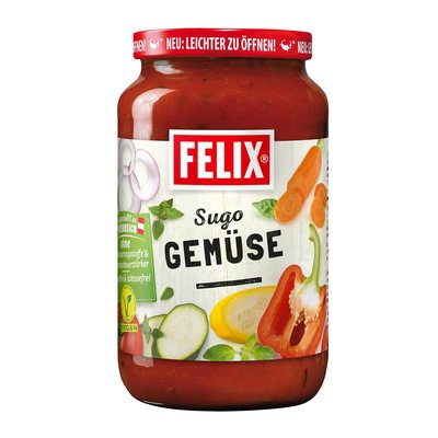 Bild von Felix Sugo mit Gemüse