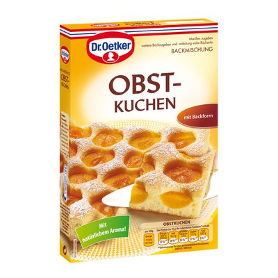 Bild von Dr. Oetker Obstkuchen Backmischung