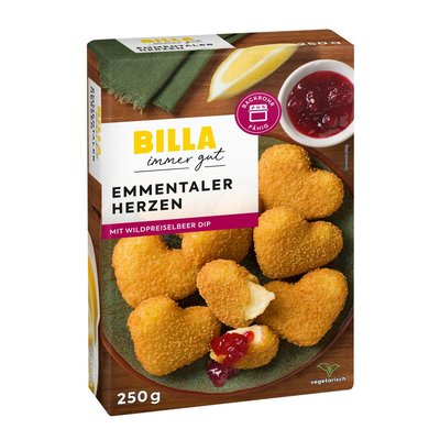 Bild von BILLA Emmentaler Herzen