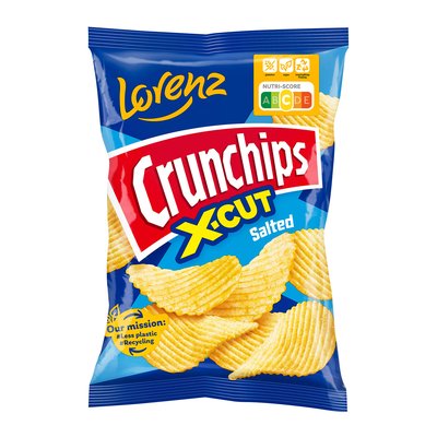 Bild von Lorenz Crunchips X-Cut Meersalz