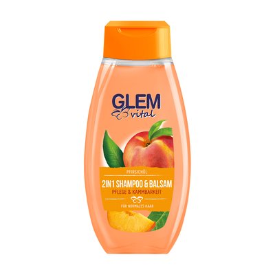 Bild von Glem Vital 2in1 Shampoo & Balsam Pfirsichöl