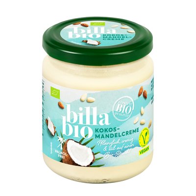 Bild von  BILLA Bio Kokos Mandel Crème