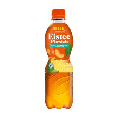 Bild von BILLA Eistee Pfirsich