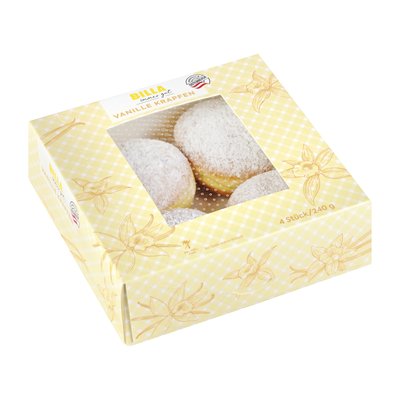 Bild von BILLA Vanillekrapfen 4er