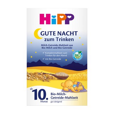 Bild von Hipp Gute Nacht Milch-Getreide Mahlzeit