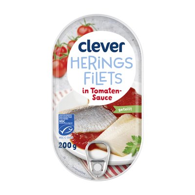 Bild von Clever Heringsfilet geteilt in Tomaten