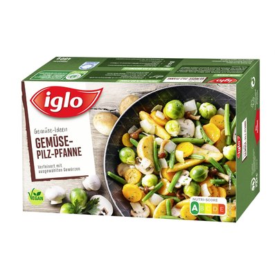 Bild von Iglo Gemüseideen Gemüse-Pilz-Pfanne