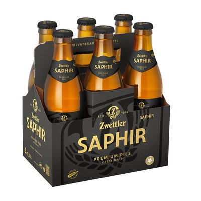 Bild von Zwettler Saphir Premium 6x0,33l