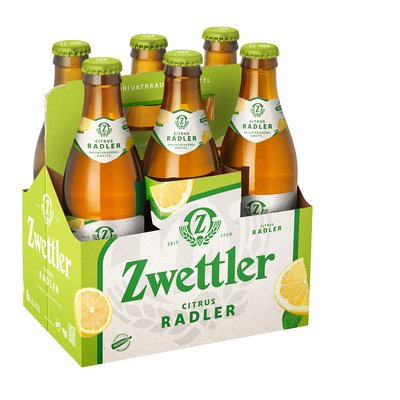 Bild von Zwettler Radler Citrus Natur 6x0,33l