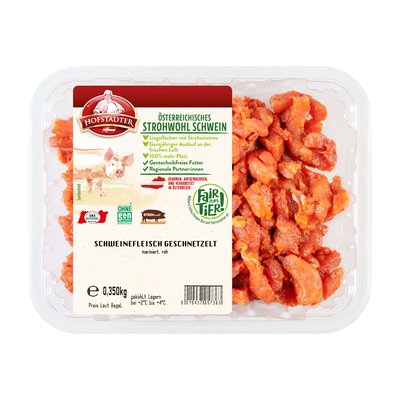 Bild von Hofstädter Fair zum Tier Schweine-Geschnetzeltes gewürzt