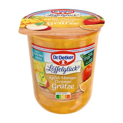 Bild von Dr. Oetker Grütze Apfel-Mango-Orange