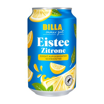 Bild von BILLA Eistee Zitrone