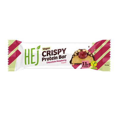 Bild von Hej Riegel Crispy Protein Bar Chocolate Raspberry