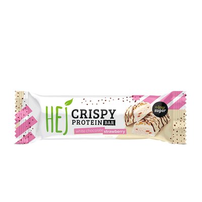 Bild von Hej Riegel Crispy Protein Bar White Chocolate Strawberry