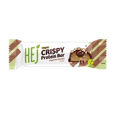 Bild von Hej Riegel Crispy Bar Hazelnut Nougat Flavor
