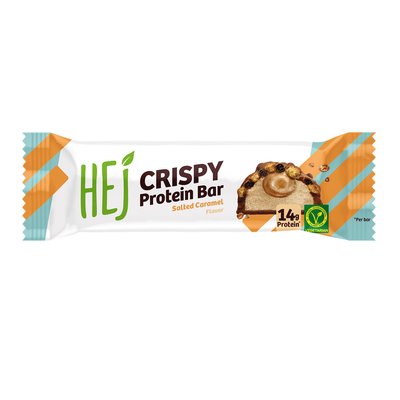 Bild von Hej Riegel Crispy Protein Bar Salted Caramel Flavor