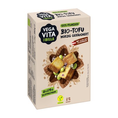 Bild von Vegavita Bio Tofu würzig geräuchert
