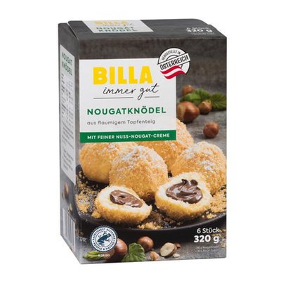 Bild von BILLA Nougatknödel