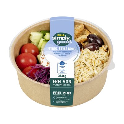 Bild von Simply Good Gyros Style Bowl