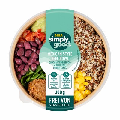 Bild von Simply Good Beef Mexican Bowl