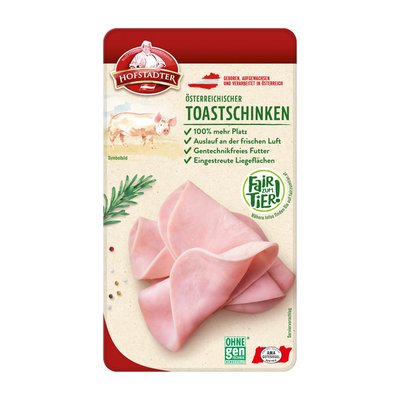 Bild von Hofstädter Fair zum Tier Toastschinken