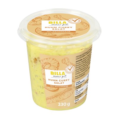 Bild von BILLA Huhn Curry Salat