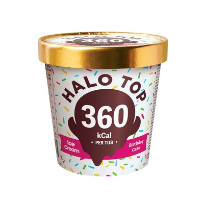 Bild von Halo Top Strawberry Birthday Cake