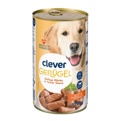 Bild von Clever Hund Geflügel in Sauce