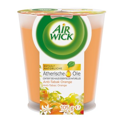 Bild von Air Wick Anti Tabak Orange Wohlfühl Duftkerze