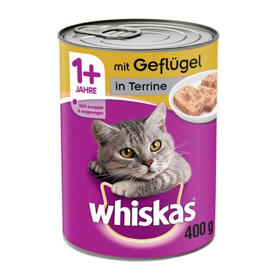 Bild von Whiskas Geflügel in Terrine 1+