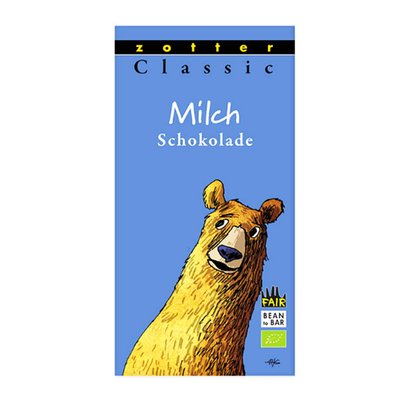 Bild von Zotter Milchschokolade