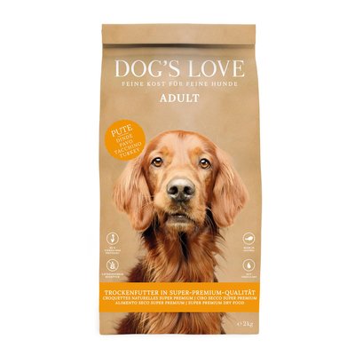 Bild von Dog's Love Pute mit Süsskartoffel und Preiselbeeren