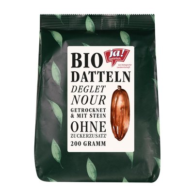 Bild von Ja! Natürlich Datteln mit Stein