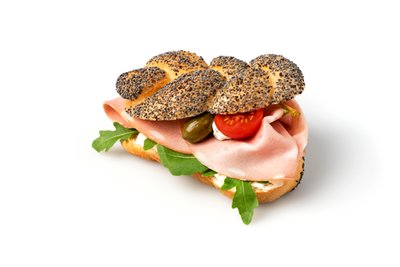 Bild von Jour Mohnweckerl mit Mortadella