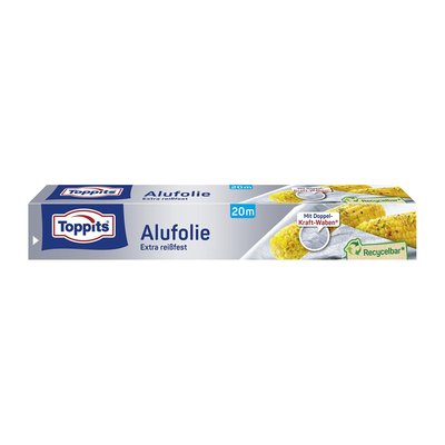 Bild von Toppits Alufolie Extra Reissfest 20m