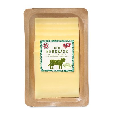 Bild von Ja! Natürlich Bio-Bergkäse Scheiben